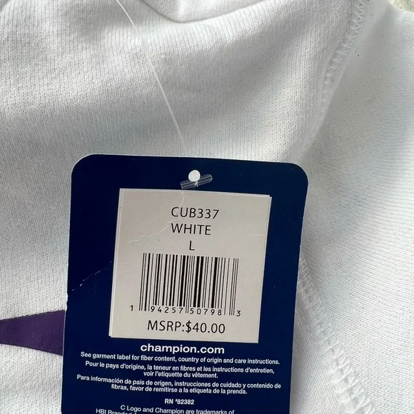 Champion Boys/Girls Fleece Hooded Zip Up Sweatshirt Hoody Kids Clothes. New! - Picture 2 of 3